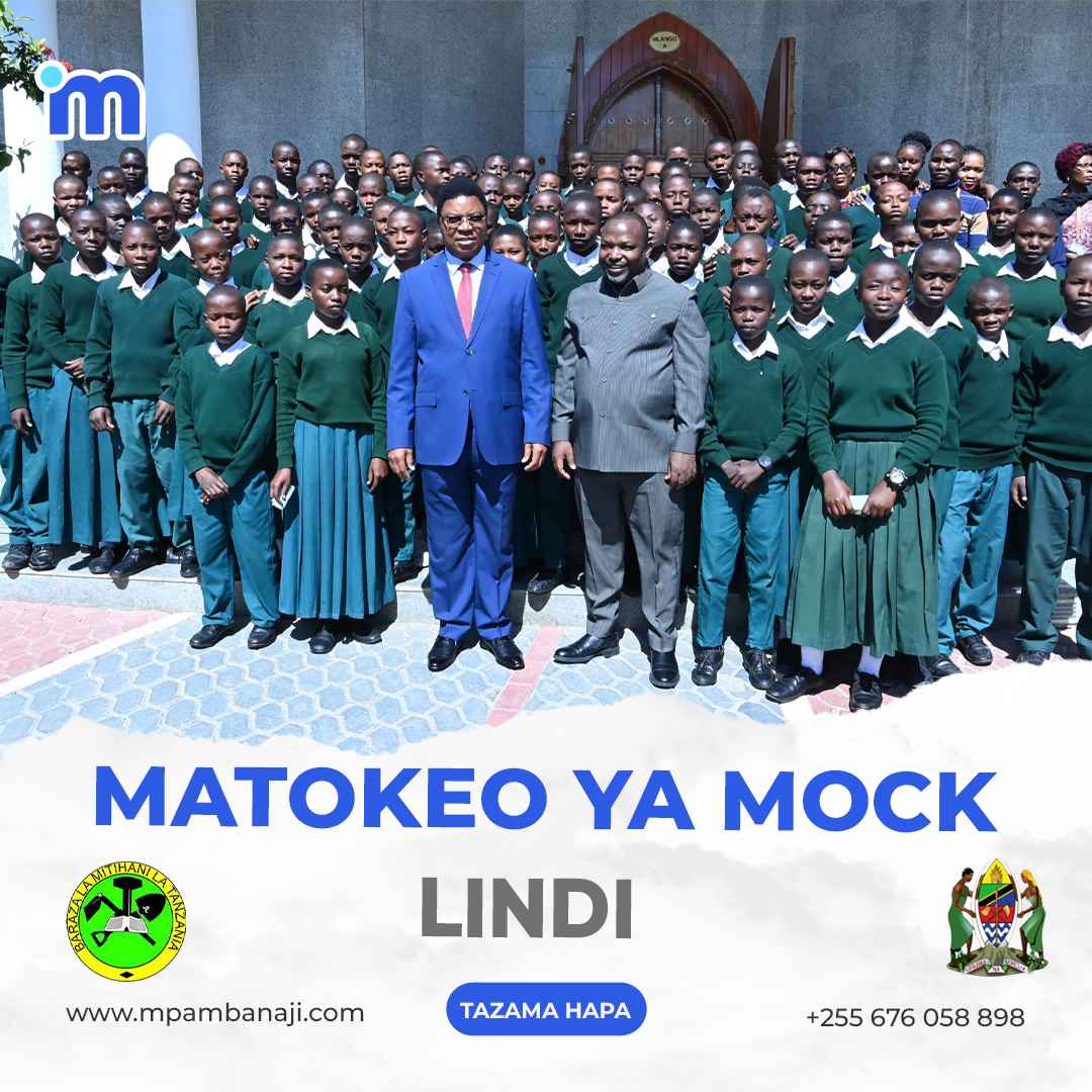 Matokeo ya Mock Lindi 2024 – Mock Exam Results